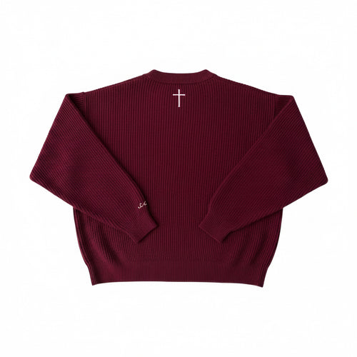 "Blood of Christ" Knit Sweater